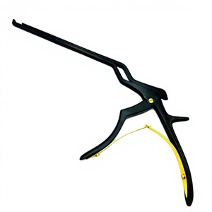 เครื่องมือผ่าตัดกระดูก CHARISMA-TECH รุ่น Kerrison Bayonet สีดำ แบบไม่สะท้อนแสง ทำจากเหล็กกล้าไร้สนิม สำหรับเจาะกระดูกบริเวณกระดูกสันหลังขนาดเล็ก - Product Image 1