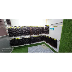 South Indian Temple Bulk Raw Hair Unprocessed Human Hair <b>Extensions</b> From South India Factory Direct <b>Cheap</b> Factory Prices - Product Image 4