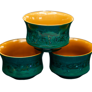 Handmade Teacupr Lacquerware Pure Natural Classical Lacquer Finish Technique Collection for Home Daily Use Handmade in China