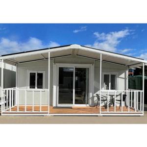 prefab 20ft 2 bedrooms Movable Modern Cabin Hotel Container Home Outdoor Mobile Tiny Luxury expandable folding <strong>foldable</strong> <strong>House</strong> - Product Image 5