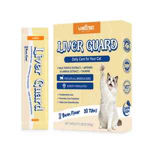 Suplemen Hati Kucing LOGO Khusus, Bentuk Permen Tekan, untuk Mendukung Kesehatan Hati Kucing dengan Daging Ayam, Pati Tapioka - Product Image 1