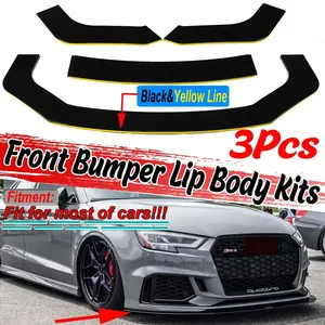 ชุดแต่งกันชนหน้ารถยนต์แบบสากล 3 ชิ้น สำหรับ AUDI A4 A5 B6 B7 B8 B9 S3 S4 S5 RS5 สำหรับ Ford สำหรับ Mazda สำหรับ VW - Product Image 1