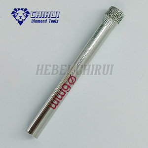 Punta da trapano diamantata elettroplaccata da 6mm-50mm per uso a umido, per piastrelle in ceramica, vetro e gres porcellanato - Product Image 4