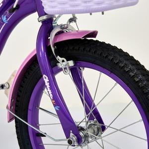 Vélos pour enfants à une vitesse <span class=keywords><strong>XNN</strong></span> avec roues d'apprentissage - Cadre en acier de haute qualité, frein double V, roues en aluminium de 16 pouces, 5-9 ans - Product Image 3