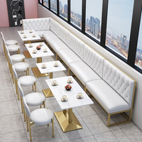 Ensembles de banquettes et canapés à dossier haut en bois pour cafés, restaurants, bars, fast-foods et hôtels - Vente en gros