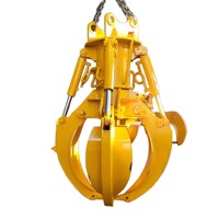 Grappins télécommandés sans fil haute performance, personnalisés par les fabricants pour le transport de marchandises en vrac de 5m³, 8m³, 10m³ de capacité de stockage