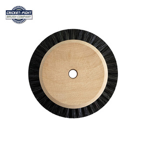 Brosse de polissage standard Cricket-Fight 2C, diamètre extérieur 68 mm, forme ronde, pour la fabrication de bagues, poils de porc de Chongqing de haute qualité - Product Image 2