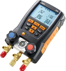 Manomètre numérique d'entrée de gamme Testo 549, jauge de réfrigérant avec 60 réfrigérants - Product Image 1