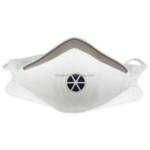 Respirator Partikulat FFP3 Berkatup dengan Logo Kustom, Masker Wajah Bentuk Ikan, Respirator Anti Debu - Product Image 6