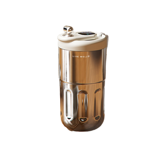 2024 New 410ml Leak-proof thép không gỉ chân không Cốc cách nhiệt đôi tường Du lịch cốc cà phê nhiệt độ thông minh nắp nhà bếp - Product Image 3