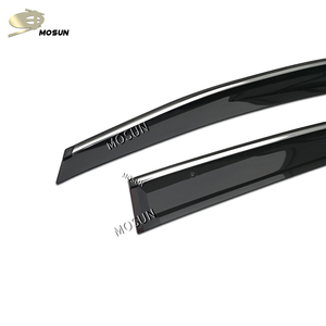 Pare-soleil de fenêtre MOSUN pour <span class=keywords><strong>FORD</strong></span> <span class=keywords><strong>FIESTA</strong></span> HB Hatchback 2009-2017, chrome, déflecteur de vent, pare-pluie - Product Image 4