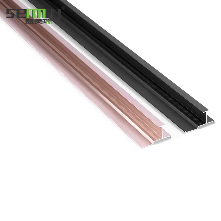 H Shape Trim Building Material tile trim aluminum Profile Protection Aluminium accessories