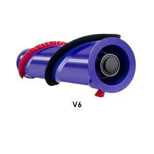 Barra de cepillo de rodillo de 185mm/7,3 pulgadas + cubierta de tapa de extremo para Dysons V6 <span class=keywords><strong>DC62</strong></span> SV03 piezas de aspiradora inalámbrica <span class=keywords><strong>accesorios</strong></span> #963830-01 - Product Image 1