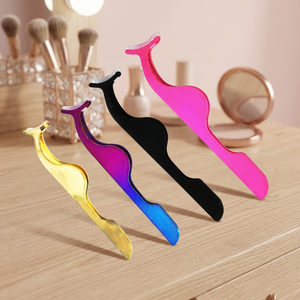 ASAP – Kit de pinces à cils en acier inoxydable écologiques et durables de 10 mm – Accessoires pour extensions de cils et outils pour sourcils - Product Image 3