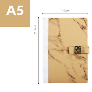 Journal pour filles avec serrure journal couverture <span class=keywords><strong>rigide</strong></span> cahier scolaire en vente reliures à logo en relief rouge 3 anneaux 8.5x11 pouces - Product Image 3