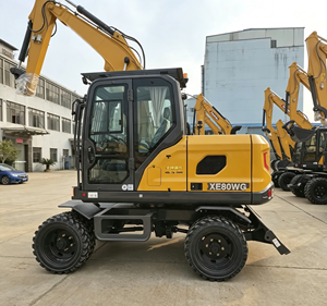 Excavadora XE80WG de Alto Rendimiento en Oferta, Máquina de Movimiento de Tierras con Ruedas, Potente y Confiable - Product Image 1