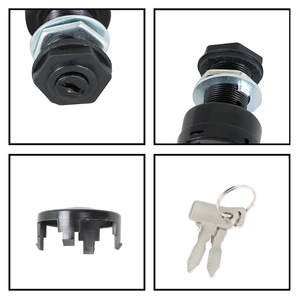 Interrupteur à clé de contact 101826201 à 2 broches pour voiturette de golf Club Car 36V 48V, pièce de rechange - Product Image 2