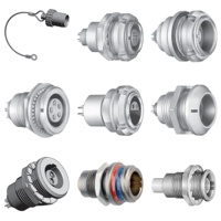 PAG.10.0SZ.ZG Circular Push Pull Connectors REDEL HOUSING KEY = G