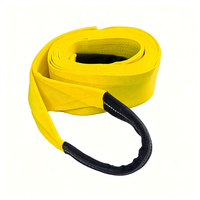 Sangle de remorquage robuste pour véhicules tout-terrain Jeep 4x4, 20 pieds, 20 000 livres, pour remorquage d'urgence