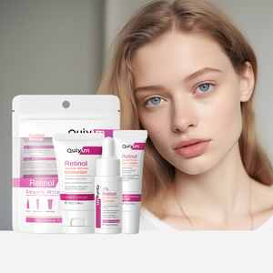 Crème éclaircissante au rétinol QUIYUM 2024, anti-âge, élimine les rides, crème pour le visage et les yeux au rétinol, essence avec acide hyaluronique - Product Image 1