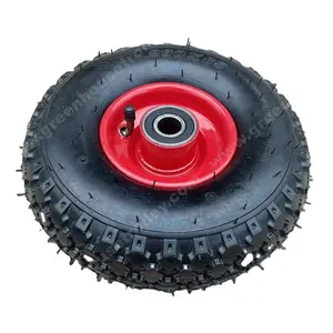 橡胶轮3.00-4热卖3.00-4 260x85手推车轮胎10英寸气动橡胶轮手推车车轮