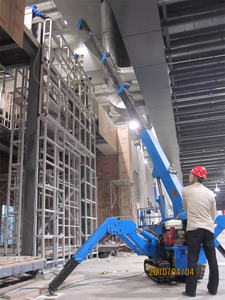 Grue araignée mobile électrique de conception intelligente avec flèche à long bras grue de levage de chariot élévateur de 3 tonnes mini grue araignée de 5 tonnes - Product Image 2