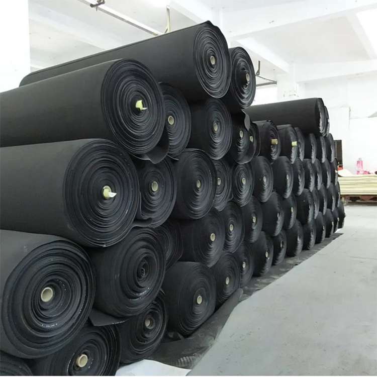 2 мм 4 мм черная Неопреновая ткань из Джерси для пальто/первоклассная Неопреновая ткань
