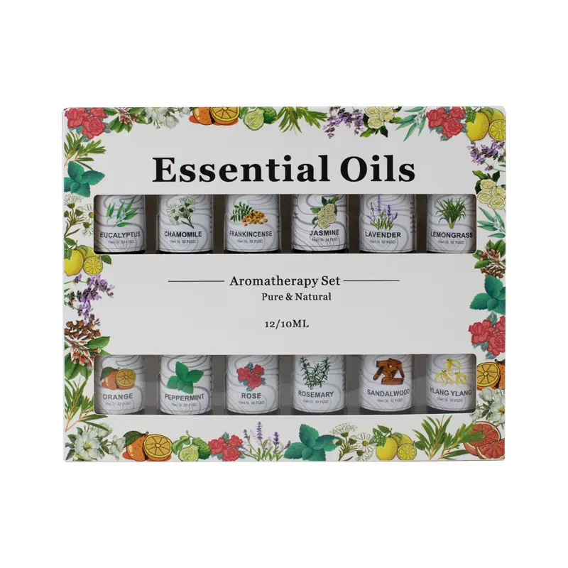 Olio essenziale di olio essenziale di olio essenziale per diffusore, umidificatore, massaggio, olio essenziale di aromaterapia