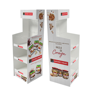 April Fool của ngày khuyến mãi có thể gập lại giấy Kệ sóng đứng hiển thị cho nước ép trái cây sàn giấy hiển thị các tông đứng - Product Image 4