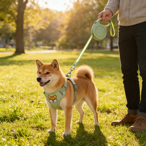 Custom <b>Dog</b> <b>Harness</b> and Leash Set Reflective <b>Adjustable</b> Pet <b>Harness</b> with Collar for Outdoor Walking OEM Private Label/ - Product Image 6