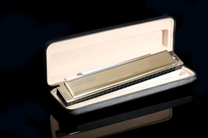 Armónica Cromática Profesional EASTTOP T2403 de Alta Calidad, <span class=keywords><strong>Blues</strong></span>, 24 Orificios - Product Image 5