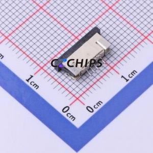 FC10-S05DCT-00 FFC/FPC Connector SMD,P=1mm,Horizontal Mount Connector Drawer Type Bottom Contact 5P 1mm - Product Image 2