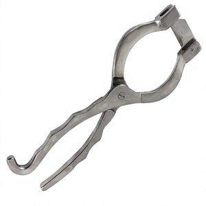 Cuchillo de Castración Reutilizable Newberry de Acero Inoxidable Alemán, Pinzas Quirúrgicas Veterinarias para Hospitales, Operaciones de Mascotas y Ganado - Product Image 1