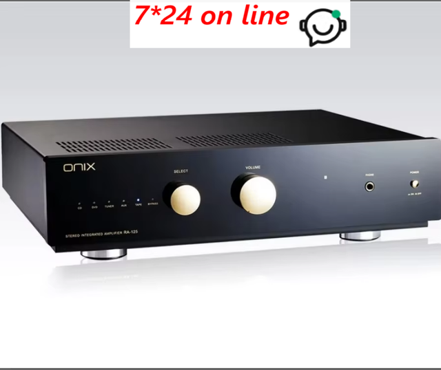 RA125 Integrated Hi-Fi Amplifier Audiophile Stereo Power Amp for Home Audio System