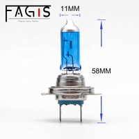 Ampoule automatique en verre de quartz bleu 12V55W H7 phare de voiture lampe halogène nouvel état