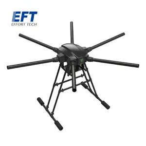 EFT X6120 Enterprise Industry Education Training Drone Frame Kit Light Weight 6 Axis Foldable Waterproof drone frame