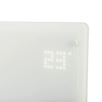 Radiateur intelligent compact à profil bas avec plusieurs fonctions de sécurité, commande à distance via application mobile WiFi, minuterie 24h, radiateur convecteur