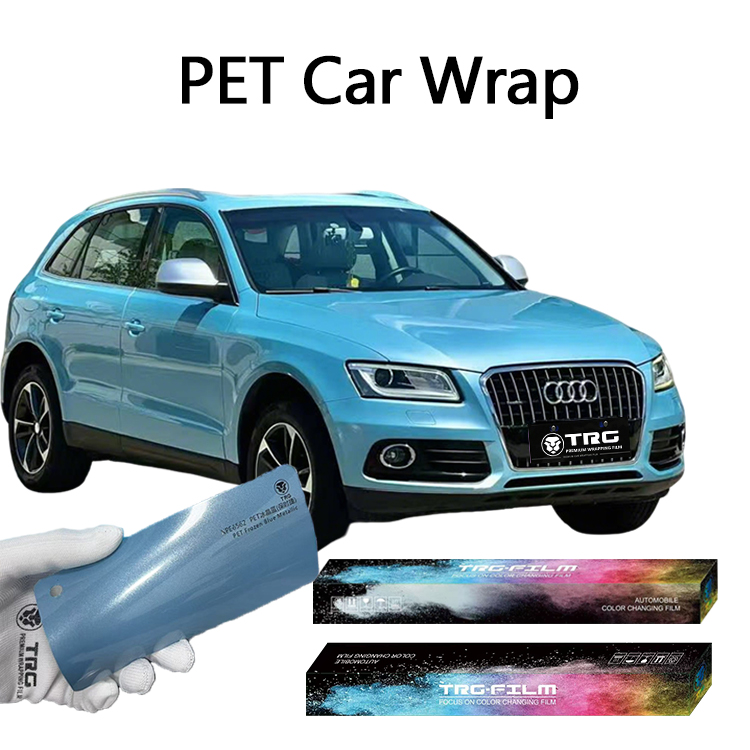 PET Ice Crystal Blue