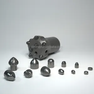 Différentes Tailles Disponibles Bouton Sphérique De Carbure De Tungstène Insère pour L'outil D'extraction Bits