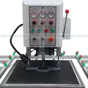Macchina di perforazione di vetro automatica orizzontale a doppia testa utilizzata per la perforazione di fori rotondi - Product Image 3