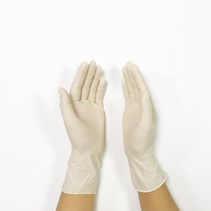ถุงมือยางลาเท็กซ์มาเลเซีย ถุงมือยางลาเท็กซ์แบบผง ถุงมือยางลาเท็กซ์สีดำ - Product Image 1