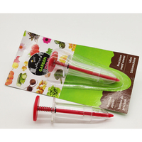 10cm PS + PP de jardinage de couleur portable mini hand held cadran semoir semences semeur