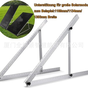 Support de montage solaire en aluminium, cadre triangulaire de 45 pouces pour panneaux photovoltaïques, finition anodisée - Product Image 2