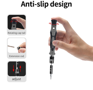 Version améliorée 110 en 1 : Kit de tournevis portable avec embouts Phillips, <span class=keywords><strong>Torx</strong></span>, Triangle, Y pour la réparation domestique, informatique et mobile - Product Image 3