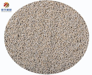 फाउंड्री लागत की उच्च गुणवत्ता वाले एल्युमिना ब्लॉक सिरेमिक रेत उच्च अपवर्तक बॉल आकार - Product Image 1