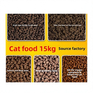 Croquettes sèches lyophilisées de qualité supérieure pour chats adultes et chatons, sac de 15 kg - Sans céréales, nutrition complète et équilibrée - Product Image 5