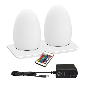 Thay đổi màu sắc ánh sáng tâm trạng phòng khách phòng ngủ đầu giường trang trí hình quả trứng không dây bảng đèn - Product Image 4