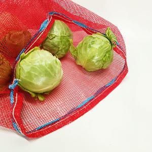 野菜包装用円形メッシュバッグ50x80野菜ネットサック50kgポテトオニオンガーリックフルーツオレンジ薪メッシュバッグ - Product Image 3