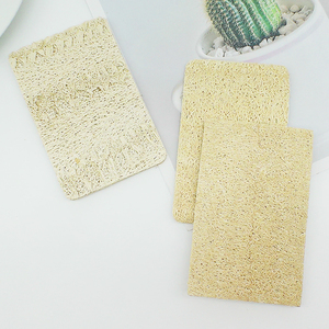 Écologique Papa Éponge Gommage Carré Plat Cuisine Nettoyage Luffa Éponge En Gros Biodégradable Zéro Déchet Naturel 7-15 Jours - Product Image 5