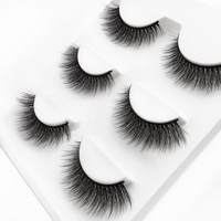 Cils ultra doux à poser soi-même, bande complète, aspect naturel, faux cils en vison pour femmes, beauté quotidienne